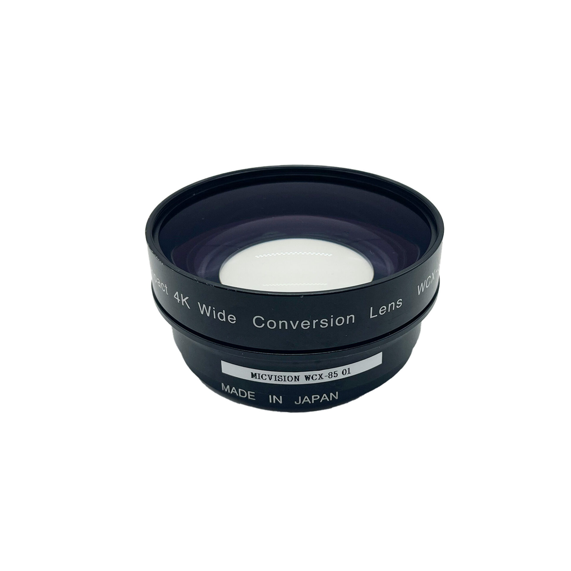 【WCX-85】Zunow Φ72mm 0.8倍 4Kワイドコンバージョンレンズ WCX-85】Zunow Φ72mm 0.8倍 4Kワイドコンバージョンレンズ
